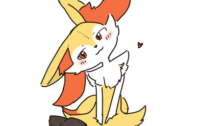 :3 ambiguous_anthro ambiguous_gender anthro arm_tuft biped black_body black_fur blush blush_lines cheek_tuft chest_tuft dipstick_tail facial_tuft flat_chested fluffy fluffy_tail front_view fur hands_in_lap head_tilt heart_symbol hip_tuft inner_ear_fluff looking_at_viewer markings multicolored_body multicolored_fur nude_ambiguous nude_anthro orange_body orange_eyes orange_fur orange_inner_ear_fluff orange_nose orange_tail_tip pointy_ears prick_ears shoulder_tuft simple_background sitting smile solo tail tail_markings tuft two_tone_tail wariza white_background white_body white_fur yellow_body yellow_fur yellow_tail hurai_of_kaki nintendo pokemon braixen canid generation_6_pokemon mammal pokemon_(species) 16:9 2024 4k absurd_res colored digital_drawing_(artwork) digital_media_(artwork) flat_colors hi_res portrait three-quarter_portrait wallpaper widescreen
