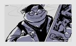 anthro clothing eyewear glasses hat headgear headwear humanoid_hands kemono male overweight overweight_anthro overweight_male shirt skateboard smoking solo topwear vehicle uokkom canid canine mammal 2020 hi_res