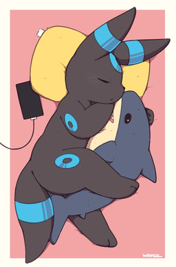 ambiguous_gender blush cellphone digitigrade electronics eyes_closed feet feral fur lying on_side pawpads paws phone pillow plushie quadruped sleeping smartphone solo tail toes inukami_hikari ikea nintendo pokemon blahaj eeveelution generation_2_pokemon pokemon_(species) shiny_pokemon umbreon 2023 digital_media_(artwork) hi_res