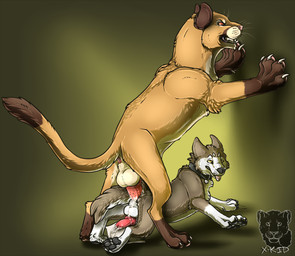 4_fingers 4_toes anal anal_penetration animal_genitalia animal_penis anus backsack balls barbed_penis big_balls big_dom_small_sub big_penis black_claws black_lips black_nose black_pawpads brown_fur butt canine canine_penis cat claws collar cougar cum cum_in_ass cum_inside cum_on_balls cum_on_butt cum_while_penetrated digitigrade dog duo erection fangs feline feline_penis feral feral_on_feral fur gloves_(marking) gradient_background grey_fur hindpaw husky knot leaning long_mouth looking_down looking_up male male/male mammal markings no_sclera open_mouth orange_fur pawpads paws penetration penis sex shadow simple_background size_difference skan_drake small_dog snout socks_(marking) teeth toes tongue tongue_out whiskers white_claws white_fur white_sclera wolf x-kid

Rating: Explicit
Score: 18
User: Silence99
Date: August 21, 2015