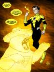 clothing duo hat headgear headwear sombrero drawerofdrawings dc_comics green_lantern_(series) sinestro_corps stephen_colbert bear human mammal 2011 crossover