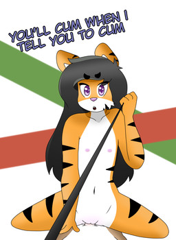 anthro assertive breasts clitoris dominant dominant_female dominant_young duo female female_focus female_penetrated first_person_view flat_chested fur genitals hair loli long_hair looking_at_viewer male male/female male_penetrating male_penetrating_female nipples nude penetration penile penile_penetration penis_in_vagina sex simple_background small_breasts solo_focus spread_legs spreading straddling text vaginal vaginal_penetration vulva young young_anthro young_female young_male mcfly0crash susy_sallister felid mammal pantherine tiger 2017 digital_media_(artwork) hi_res