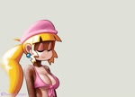 alternative_fashion amekaji anthro anthrofied banana beret big_breasts blonde_hair blue_ear_ring brain breasts brown_body brown_fur cleavage closed_smile clothed clothing countershading ear_piercing ear_ring erect_nipples eyelashes eyes_closed female food food_fetish fruit fur ganguro_(fashion) glistening glistening_breasts glistening_hair green_eyes gyaru hair hat headgear headwear j-fashion long_hair looking_at_food looking_at_object mouth_closed nipple_outline nipples nipples_becoming_erect open_mouth organs piercing pink_clothing pink_hat pink_headgear pink_headwear pink_shirt pink_topwear plant ring_piercing shirt simple_background smile solo suggestive suggestive_food tan_body tan_countershading tan_skin text tied_shirt topwear twitch_logo vein y2k_(fashion) minus8 donkey_kong_(series) neuron_activation nintendo dixie_kong haplorhine mammal monkey primate animated english_text high_framerate meme short_playtime sound url webm