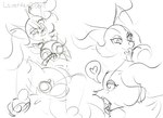 anthro bodily_fluids drooling duo fellatio female feral fluffy fluffy_tail genitals licking looking_pleasured male male/female oral penile penis penis_lick saliva sex tail tongue vaginal lavenderscent nintendo pokemon braixen canid canine generation_6_pokemon mammal pokemon_(species) hi_res