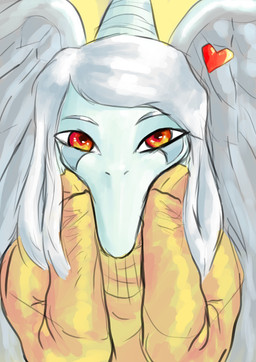 amber_eyes anthro bone_frill clothing feathered_wings feathers female frill_(anatomy) front_view grey_body grey_hair grey_scales hair heart_symbol long_hair looking_at_viewer scales snout solo sweater topwear wings sakamtosng cavemanon_studios goodbye_volcano_high ko_op_(game_developer) snoot_game fang_(gvh) prehistoric_species pterodactylus pterosaur reptile scalie 2025 absurd_res digital_drawing_(artwork) digital_media_(artwork) hi_res