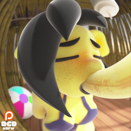 ball banana beach beach_ball big_breasts bikini bottle breasts clothed clothing container cream_(food) deep_throat female food food_fetish freckles fruit heterochromia inflatable inside oral oral_penetration penetration plant semi-anthro sucking suggestive suggestive_food swimwear two-piece_swimsuit dcd equid equine horse mammal pony 1:1 3d_(artwork) 3d_animation animated digital_media_(artwork) short_playtime sound webm
