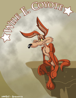 3_toes 4_fingers abstract_background anthro arm_tuft arms_on_legs athletic athletic_anthro athletic_male belly bent_legs biped black_eyes black_nose brown_body brown_fur calf_tuft casual_nudity chest_tuft cliff curled_tail elbow_tuft eyebrows feet fingers forearm_tuft forearms fur glance half-closed_eyes head_tuft humanoid_hands humanoid_heel knee_tuft knee_up leg_tuft male multicolored_body multicolored_fur narrowed_eyes nude outside paws pecs plantigrade pose ribs shoulder_tuft sitting sitting_on_cliff skinny smile smiling_at_viewer solo star_symbol tail tan_belly tan_body tan_eyebrows tan_fur text toe_tuft toes tuft two_tone_body two_tone_fur vector vector_art white_text yellow_sclera stevethedragon looney_tunes warner_brothers wile_e._coyote canid canine canis coyote mammal 2010 artist_name character_name colored dated digital_drawing_(artwork) digital_media_(artwork) krita_(artwork) pinup shaded