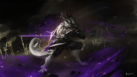 action_pose action_scene anthro charging claws clothing debris detailed_background digitigrade fluffy fluffy_tail flying_debris fur glowing_weapon horn male melee_weapon multicolored_body multicolored_fur pose slashing solo sword sword_in_ground tail weapon white_body white_fur gaertan clair_obscur_expedition_33 expedition_33 mythology arwok verso_dessendre dragon furred_dragon furred_scalie mythological_creature mythological_scalie scalie 16:9 absurd_res colored digital_drawing_(artwork) digital_media_(artwork) digital_painting_(artwork) hi_res painting_(artwork) shaded widescreen