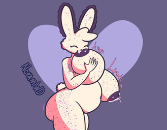 anthro big_breasts big_butt bodily_fluids breast_expansion breasts butt expansion female huge_breasts huge_butt lactating pregnant pregnant_female self_suckle simple_background solo thick_thighs white_body wide_hips nokamiwd aquatic aquatic_gastropod gastropod jorunna_parva mollusk nudibranch sea_slug slug hi_res