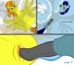 2011 balls blue_fur bodysuit comic english_text equine female feral friendship_is_magic fur hair horse male multi-colored_hair my_little_pony pegasus penis pony presenting pussy pussy_juice sex skinsuit soarin_(mlp) spitfire_(mlp) straight taharon text wings wonderbolts_(mlp)
Rating: Explicit
Score: 1
User: gaunt0
Date: October 10, 2011