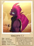 2019 blue_eyes broken_horn butt cloak clothing desert duo english_text equid equine female feral friendship_is_magic grubber_(mlp) hasbro hi_res horn looking_at_viewer looking_back looking_back_at_viewer mammal my_little_pony my_little_pony:_the_movie_(2017) mythological_creature mythological_equine mythology presenting presenting_hindquarters solo_focus tempest_shadow_(mlp) text unicorn url vavacung