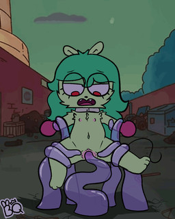 abdominal_bulge anthro anthro_penetrated female female_penetrated genitals penetration public public_sex restrained restrained_by_tentacles sex solo teeth tentacle_in_vagina tentacle_penetration tentacle_sex tentacles tongue vaginal vaginal_penetration young young_penetrated bunnyqueen cartoon_network ok_k.o.!_let's_be_heroes fink_(ok_k.o.!_lbh) mammal murid murine rat rodent 4:5 animated