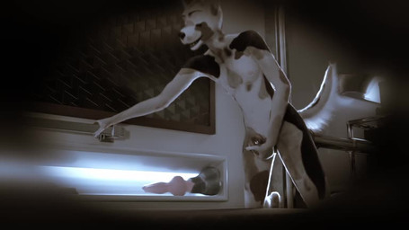 3d_fluid_sim anal anal_masturbation anal_orgasm anal_penetration animal_dildo animal_genitalia animal_sex_toy animal_vulva anthro bed bed_sheet bedding bodily_fluids butt canine_dildo canine_genitalia canine_vulva cum cum_drip cum_in_ass cum_in_mouth cum_inside cum_on_butt cum_on_chest cum_on_face dildo dildo_in_ass dildo_insertion doggystyle dripping ejaculating_dildo ejaculation equine_dildo excessive_cum excessive_genital_fluids from_behind_position fucking_machine fur furniture genital_fluids genitals hands-free intersex intersex_penetrated knot knotted_dildo large_penetration machine masturbation nipples nude object_in_ass on_bed open_mouth orgasm penetration precum riding_dildo sex sex_toy sex_toy_in_ass sex_toy_insertion solo tail vulva tillwoofie kayden_(tillwoofie) canid canine mammal 16:9 3d_(artwork) 3d_animation animated digital_media_(artwork) long_playtime no_sound webm widescreen trans_(lore)