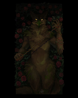 5_fingers ambiguous_gender anthro beak blood blood_on_arm blood_on_hand bodily_fluids brown_body brown_fur claws finger_claws fingers flower fur light looking_at_viewer neck_tuft nude nude_anthro plant rose_(flower) solo tail thorns tuft wounded yellow_eyes juleteon mythology thell_(juleteon) avian gryphon mythological_avian mythological_creature 2026 digital_media_(artwork) hi_res lighting portrait signature three-quarter_portrait nonbinary_(lore)