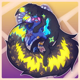 anatomically_correct anatomically_correct_genitalia anatomically_correct_penis animal_genitalia animal_penis antennae_(anatomy) balls big_penis black_body black_fur blue_penis blush bodily_fluids canine_genitalia canine_penis claws duo egg electricity erection feet female feral foot_on_balls fur genital_fluids genitals glowing glowing_eyes glowing_genitalia glowing_markings glowing_penis glowing_tongue hand_on_belly hand_on_penis knot knotted_penis licking lightning_bolt_marking loving_embrace male male/female markings nude open_mouth orgasm_face oviposition penis pink_eyes saliva saliva_string simple_background size_difference smile spread_legs spreading tail toes tongue tongue_out vulva wings yellow_body yellow_fur cactie mayternity nintendo pokemon spike_lightning xerces_(character) arthropod butterfree canid canine eeveelution generation_1_pokemon generation_2_pokemon insect mammal pokemon_(species) umbreon xerces_(butterfly) 1:1 absurd_res hi_res