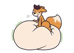 after_vore anthro belly belly_on_ground belly_squish big_belly bloated breath brown_hair butt digestion digestion_noises fur hair hand_on_belly hand_on_own_belly huge_belly hyper hyper_belly looking_aside male orange_body orange_fur post_vore_weight_gain resting_on_belly solo squish tail tan_body tan_fur thick_thighs vore weight_gain huckleberry_bleu the_fox_(huckleberry_bleu) ambiguous_species canid canine fox mammal true_fox hi_res