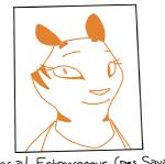 anthro clothed clothing female flat_chested photo smile solo text the_weaver disney pack_street zootopia fan_character pandora_(weaver) felid mammal pantherine tiger bust_portrait portrait