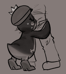 3_toes age_difference anthro biped blush blush_lines bodily_fluids bottomwear clothed clothed_male clothing duo eyelashes eyes_closed faceless_character faceless_male feathers feet fellatio female female_anthro female_penetrated flippers footwear hand_on_butt hat hat_only headgear headgear_only headwear headwear_only loli male male/female male_penetrating male_penetrating_female mostly_nude mostly_nude_anthro mostly_nude_female motion_lines open_bottomwear open_clothing open_pants oral oral_penetration pants penetration penile penile_penetration penis_in_mouth semi-anthro service_height sex shirt shoes size_difference smaller_female smaller_penetrated standing sweat sweaty_face toes topwear young young_anthro young_female young_penetrated younger_female soulcentinel abiotic_factor commander_fili avian bird penguin 2025 greyscale monochrome