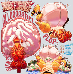 anthro belly big_belly big_butt big_penis bodily_fluids breasts butt cervical_penetration countdown cum cum_ballooning cum_explosion cum_in_uterus cum_in_vagina cum_inflation cum_inside cum_on_body duo egg egg_bulge excessive_cum excessive_genital_fluids female feral genital_fluids genitals heart_symbol huge_belly huge_penis hyper hyper_belly hyper_genitalia hyper_impregnation hyper_penis hyper_pregnancy impregnation impregnation_count inflation long_tail male male/female oviposition ovum ovum_with_heart penetration penis pregnant pregnant_anthro pregnant_female shaking_belly shaking_legs small_breasts sperm_cell sweat sweaty_body tail text thick_thighs uterus vaginal_oviposition vulva x-ray_view kixly nintendo pokemon ampharos eevee generation_1_pokemon generation_2_pokemon pokemon_(species) absurd_res english_text hi_res