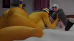 anthro bowling_ball butt dominant dominant_female duo fellatio female femboy fur holding_both_legs holding_legs_open implied_oral looking_pleasured male male/female male_human moan oral penile sex sound_effects yellow_body yellow_fur shwazy_(artist) animal_crossing nintendo ankha_(animal_crossing) felid feline human mammal 16:9 3d_(artwork) 3d_animation 4k absurd_res animated digital_media_(artwork) hi_res high_framerate short_playtime sound webm widescreen