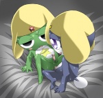 anal anthro bed duo furniture male male/male male_penetrated male_penetrating male_penetrating_male penetration sex unknown_artist sgt._frog keroro tamama amphibian keronian