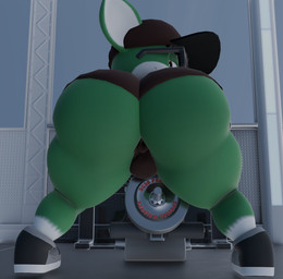 anthro anus anus_outline athletic_wear baseball_cap big_butt bottomwear bulge butt butt_focus clothing eyewear femboy footwear freckles glasses gym gym_bottomwear gym_shorts hat headgear headwear huge_butt looking_back male puffy_anus rear_view shoes shorts sneakers solo thick_thighs kirby_animatez sega sonic_the_hedgehog_(series) fan_character vincent_(onyxsplash) canid canine canis chihuahua domestic_dog gaia mammal toy_dog 3d_(artwork) digital_media_(artwork) hi_res