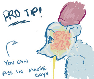 ambiguous_gender ambiguous_penetrated anthro bodily_fluids duo genital_fluids imminent_death penetration personality_death snuff urinal urine watersports x-ray_view blynx-182 mammal mouse murid murine rodent 6:5