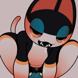 anal anal_penetration anthro bodily_fluids crouching crouching_cowgirl dripping drooling duo fangs flaccid foreskin genital_fluids genitals leaking_precum male open_mouth penetration penis precum precum_drip raised_tail saliva sex small_penis smile tail tears teeth teeth_showing nulldjqtdma animal_crossing nintendo punchy_(animal_crossing) domestic_cat felid feline felis mammal 1:1 absurd_res hi_res