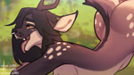 abdominal_bulge ahegao ambiguous_penetration animal_genitalia animal_penis anthro anthro_on_anthro antler_jewelry antlers ass_up balls balls_deep bodily_fluids bulge cum cum_drip cum_inside dripping equine_genitalia equine_penis facial_piercing field field_background genital_fluids genitals grass horn looking_pleasured lying male male/male nature nature_background nose_piercing nose_ring on_front penetration penis piercing plant raised_tail ring_piercing saggy_balls silly_face size_difference solo submissive submissive_male tail tongue tongue_out translucent translucent_penis jjjmek sound_warning deer equid equine horse hybrid mammal animated hi_res sound webm
