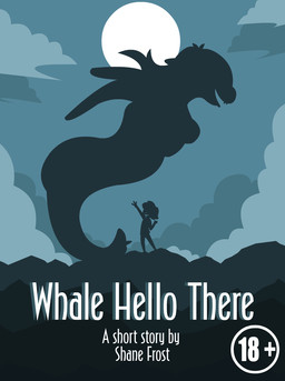 anthro duo fangs gynomorph intersex intersex/male larger_gynomorph larger_intersex male moon night overweight overweight_gynomorph overweight_intersex silhouette size_difference smaller_male teeth shane_frost aquatic cetacean human mammal whale comic cover cover_art cover_page english_description hi_res