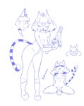 anthro breasts dildo dildo_insertion female masturbation penetration sex_toy sex_toy_insertion solo vaginal vaginal_penetration bbravaa animal_crossing nintendo ankha_(animal_crossing) felid feline mammal hi_res sketch_page