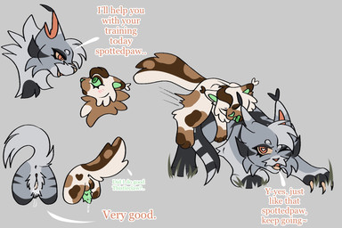 after_sex after_vaginal age_difference andromorph andromorph/gynomorph animal_genitalia animal_penis anus balls black_markings black_toes blush bodily_fluids brown_toes butt calico_pattern clawing_floor claws crossgender cum cum_drip cum_in_vagina cum_inside dappled_fur dialogue dripping duo duo_focus ear_tuft enthusiastic_consent erection facial_hair feline_genitalia feline_penis feral feral_on_feral feral_penetrated feral_penetrating feral_penetrating_feral fta_crossgender ftg_crossgender fti_crossgender fur genital_fluids genitals green_eyes grey_body grey_fur grey_tail group gynomorph hair head_tuft heart_eyes heart_on_butt heart_symbol intersex intersex/intersex markings mature_feral mti_crossgender multicolored_body mustache nose_scar notched_ear older_andromorph older_intersex on_ground open_mouth orange_eyes paws penetration penile penile_penetration penile_spines penis personal_grooming pink_inner_ear pink_nose presenting presenting_hindquarters raised_tail scar sex side_profile simple_background size_difference small_dom_big_sub spots spotted_body spotted_fur striped_body striped_fur stripes tabby_fur tail teeth text tongue tuft vaginal vaginal_penetration vulva young younger_gynomorph younger_intersex kevlarbites warriors_(book_series) spottedleaf_(warriors) thistleclaw_(warriors) calico_cat domestic_cat felid feline felis mammal tabby_cat 2025 digital_drawing_(artwork) digital_media_(artwork) english_text hi_res multiple_scenes