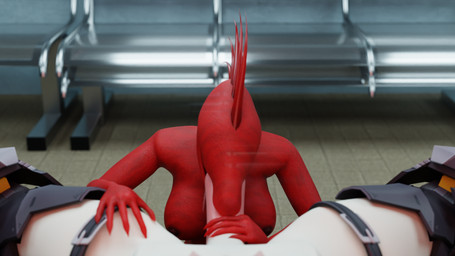 anthro duo fellatio female male male/female oral penile public sex nypull valclav scp_foundation scp-939 16:9 3d_(artwork) blender_(artwork) blender_cycles_(artwork) digital_media_(artwork) hi_res widescreen