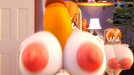 age_difference anthro areola bedroom_eyes big_breasts big_penis bouncing_breasts breast_play breasts brown_eyes clothing dildo door erection female female_anthro first_person_view genitals gloves group hair hands_behind_head handwear huge_breasts huge_penis hyper hyper_breasts hyper_genitalia hyper_penis lamp loli looking_at_viewer male male/female male_anthro male_pov mature_anthro mature_female multicolored_body narrowed_eyes nipples nude older_anthro older_female one_eye_closed oppai_loli orange_hair outercourse penile penis pink_areola pink_nipples plant plushie poster pupils seductive sex sex_toy shaking_breasts teddy_bear titfuck trio two_tone_body young young_anthro young_male younger_anthro younger_female younger_male countersfm sega sonic_the_hedgehog_(series) cream_the_rabbit miles_prower vanilla_the_rabbit canid canine fox lagomorph leporid mammal rabbit red_fox true_fox 16:9 2023 3d_(artwork) 3d_animation animated digital_media_(artwork) hi_res high_framerate loop no_sound short_playtime video widescreen daughter_(lore) indirect_incest_(lore) mother_(lore) mother_and_child_(lore) mother_and_daughter_(lore) parent_(lore) parent_and_child_(lore) parent_and_daughter_(lore)