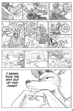 anthro big_breasts breasts dialogue eating female group male onomatopoeia profanity restaurant sound_effects text tongue tongue_out smashmat dulce_(smashmat) lucia_(smashmat) venus_(smashmat) genet lagomorph leporid mammal pronghorn rabbit viverrid absurd_res comic english_text hi_res monochrome