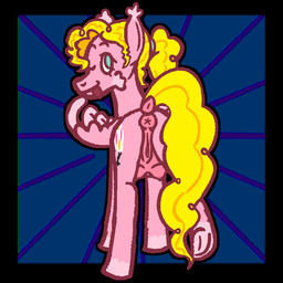 butt crotch_breasts curly_mane female feral hand_wings hooves larger_female looking_away one_eye_closed presenting presenting_hindquarters size_difference solo tall teats underhoof wings wink katkitt_e hasbro my_little_pony mythology citrus_cirrus equid equine horse mammal mythological_creature mythological_equine pegasus pony 1:1