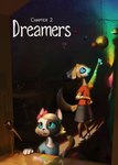 anthro biped blonde_hair blue_eyes clothed clothing duo female flat_chested fur hair inside light male shadow shirt sunlight tail telescope text topwear trigaroo brin_(trigaroo) pars_(trigaroo) felid feline mammal posean 2022 colored comic english_text hi_res