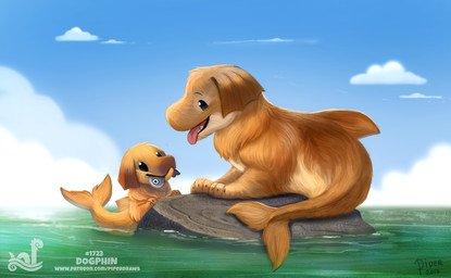 ambiguous_gender beady_eyes black_eyes breath brown_hair cloud death duo feral hair humor open_mouth outside panting pun rock sea sky tan_hair teeth visual_pun water piper_thibodeau aquatic canid canine canis cetacean dolphin domestic_dog fish hybrid mammal oceanic_dolphin toothed_whale 2017 digital_media_(artwork) digital_painting_(artwork) painting_(artwork)
