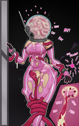 3_eyes armor bodily_fluids bound breasts cervical_penetration clothing cum cum_drip cum_in_mouth cum_in_vagina cum_inside cum_on_face cumshot dripping drowning_in_cum ejaculation female female_humanoid female_penetrated genital_fluids gradient hair headgear helmet horn humanoid_penetrated impregnation impregnation_attempt impregnation_risk internal internal_vaginal medium_breasts mind_break muffled muffled_moaning muffled_speech multi_eye not_furry onomatopoeia oral oral_penetration ovum partially_clothed_female partially_clothed_humanoid penetration pink_hair questionable_consent restrained restrained_by_tentacles scut_tail sex short_hair short_tail skinsuit solo sound_effects space spacesuit speech_bubble sperm_cell story_in_picture tail tentacle_in_mouth tentacle_penetration tentacle_sex tentacles text thrusting tight_clothing tremble_spikes vaginal vaginal_penetration x-ray_view scorchedrose9 terebi humanoid 5:8 english_text hi_res