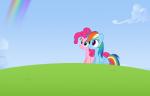 2014 equine female feral friendship_is_magic horse mammal my_little_pony pegasus pinkie_pie_(mlp) pony rainbow_dash_(mlp) smile wings zacatron94
Rating: Safe
Score: 8
User: Robinebra
Date: April 20, 2014