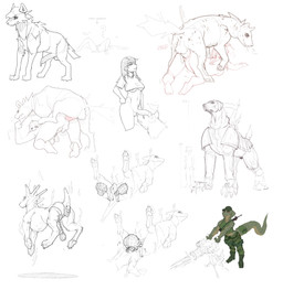 anal anal_penetration anthro ar-15 bdsm bestiality breasts clothed clothed_anthro clothed_feral clothing crotch_sniffing cunnilingus female feral feral_penetrating feral_penetrating_female feral_penetrating_gynomorph feral_penetrating_human firing_weapon forced forced_cunnilingus fully_clothed fully_clothed_anthro gatling_gun gun gynomorph human_on_feral human_penetrated impregnation intersex interspecies larger_female leash leash_pull looking_pleasured machine_gun male minigun oral penetration plap pubes ranged_weapon sex size_difference sniffing thigh_leash under_boob vaginal vaginal_penetration weapon syn-6 warhammer_(franchise) warhammer_40000 tesamo_(syn-6) canid canine canine_demon canis demon domestic_dog great_dane human hyena mammal mastiff molosser reptile scalie snake spotted_hyena absurd_res hi_res multiple_scenes sketch sketch_page
