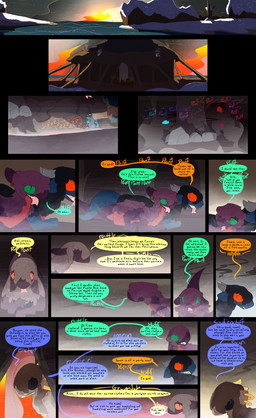dialogue evening fantasy female feral male sauna steam sunset text thepatchedragon dragonscape mythology forl_(thepatchedragon) gila_(thepatchedragon) hiker_(thepatchedragon) rara_(thepatchedragon) dinosaur dragon drekir mythological_creature mythological_scalie prehistoric_species reptile saurischian scalie theropod absurd_res comic english_text hi_res