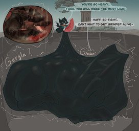 balls big_balls big_penis bodily_fluids body_outline cock_vore cum cutaway explicitly_stated_consent extreme_size_difference genital_fluids genitals huge_balls huge_penis hyper hyper_balls hyper_genitalia hyper_penis internal penile penis profanity size_difference small_but_hung smaller_pred text vore willing_prey .f_9578 mythology gabriel_(gabriel1393) domestic_cat dragon felid feline felis mammal mythological_creature mythological_scalie scalie absurd_res english_text hi_res