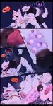 animal_genitalia animal_penis animal_vulva anus balls balls_deep black_body black_fur blush bodily_fluids butt canine_genitalia canine_penis canine_vulva claws comic_panel cum cum_in_vagina cum_inside duo egg egg_in_pussy egg_insertion erection eyelashes female feral fur genital_fluids genitals glowing heart_symbol knot male male/female male_penetrating markings nipples nude open_mouth orange_markings oviposition ovipositor_penis penetration penile penile_penetration penis pink_anus pink_knot pink_nipples pink_paws puffy_anus pupils sex smile spider_web tail teeth tongue tongue_out vaginal vaginal_penetration vulva white_body white_fur 2vv7 capcom okami_(capcom) amaterasu_(okami) spidog_(silphium) hybrid 1:2 hi_res