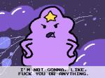 dialogue female floating looking_at_viewer not_furry on_model outline solo star text pokehidden adventure_time cartoon_network lumpy_space_princess lumpy_space_denizen animated digital_media_(artwork) english_text low_res pixel_(artwork) pixel_animation short_playtime