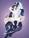 anthro anthro_on_anthro aura balls big_balls bodily_fluids breasts chair_position duo female fluffy fluffy_tail fondling from_behind_position fuzzy fuzzy_balls genital_fluids genitals grin knot knotted_penis knotting lying male male/female on_back on_bottom on_top passionate penis precum purple_eyes reverse_cowgirl_position sex simple_background size_difference smile tail yellow_eyes kaitoharo99 mythology asanagi_toshiro rexxy_(pipinosgr) canid canine canis japanese_wolf mammal mythological_canine mythological_creature recently_extinct_species werecanid werecanine werecreature werewolf wolf hi_res
