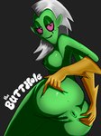 5_fingers anus areola bedroom_eyes breasts butt clothing erect_nipples female fingers freckled_breasts freckles genitals glistening glistening_breasts glistening_butt gloves green_areola green_body green_nipples green_skin hair half-closed_eyes handwear humanoid_pointy_ears long_hair makeup mascara medium_breasts narrowed_eyes nipples noseless not_furry nude pink_sclera pointy_ears pussy running_makeup running_mascara seductive solo spread_anus spreading text white_hair oddrich theeyzmaster disney wander_over_yonder lord_dominator alien alien_humanoid humanoid 2016 3:4 english_text hi_res signature