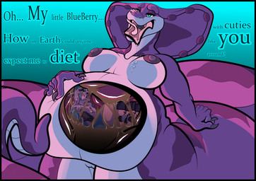 abdominal_bulge after_vore anthro apode belly big_belly big_breasts biped bodily_fluids breasts claws dialogue digestion dripping duo female female_pred finger_claws fingers front_view genitals gradient_background green_eyes half-closed_eyes hand_on_belly humanoid_genitalia humanoid_hands humanoid_vulva imminent_death imminent_digestion larger_anthro larger_female legless looking_pleasured male male_prey narrowed_eyes non-mammal_breasts nude nude_anthro nude_female nude_male open_mouth predator/prey purple_background saliva saliva_drip saliva_on_breasts serpentine simple_background size_difference smaller_anthro smaller_male snake_hood stomach_acid text vore vulva x-ray_view diablito_(artist) blu_(bludoe) yesenia_(character) deer draconcopode mammal naga reptile scalie snake 2023 english_text hi_res