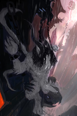 alternative_fashion electricity genitals goth inanimate_transformation knot lightning male penis petrification raining rock transformation kobold_orion daf_(character) gargoyle kobold monster scalie 2022 2:3 digital_media_(artwork) hi_res