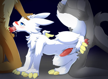 anal anal_penetration animal_genitalia anthro anthro_on_feral balls bell☆ bestiality blue_background blue_eyes blush brown_fur chibisuke cum cum_in_mouth cum_inside dragon dragon_drive erection facial_markings fellatio feral fur furred_dragon genital_slit grey_fur group group_sex interspecies male male/male markings oral orgasm penetration penis plain_background red_markings red_penis sex slit spitroast tail_grab threesome white_fur wings yellow_claws
Rating: Explicit
Score: 35
User: Talarath
Date: June 14, 2014 anal anal_penetration animal_genitalia anthro anthro_on_feral balls bell☆ bestiality blue_background blue_eyes blush brown_fur chibisuke cum cum_in_mouth cum_inside dragon dragon_drive erection facial_markings fellatio feral fur furred_dragon genital_slit grey_fur group group_sex interspecies male male/male markings oral orgasm penetration penis plain_background red_markings red_penis sex slit spitroast tail_grab threesome white_fur wings yellow_claws
Rating: Explicit
Score: 35
User: Talarath
Date: June 14, 2014